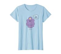 Adventure Time Lumpy Space Princess OMG Maglietta, Donna, Celeste, XXL