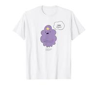 Adventure Time Lumpy Space Princess OMG Maglietta, Uomo, Bianco, M