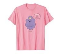 Adventure Time Lumpy Space Princess OMG Maglietta, Uomo, Rosa, XL