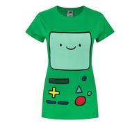 Adventure Time .- Maglietta a manica corta BMO - Donna (NS4242)