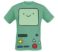 Adventure Time - Maglietta da Uomo The Beemo Verde M