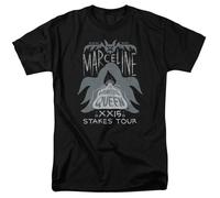 Adventure Time Marceline T-Shirt Uomo Nero Maniche Corte in Cotone 100%