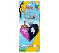 Adventure Time - Pb & Marcy - Smalto Portachiavi - Nuovo - K-CTN-0001-E