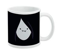 Adventure Time, tazza da caffè in ceramica con testa di Marceline, idea regalo per caffè, tè e bevande calde, 325 ml, colore: bianco