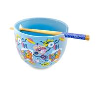 Adventure Time Toss Print - Set ciotola e bacchette per ramen, 590 ml