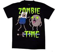 Adventure Time with Finn And Jake Zombie Time T-Shirt L