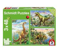 Adventure with the Dinosaurs - 3x48 pz - Schmidt 56202