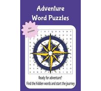 adventure word puzzles: Ready for adventure? Find the hidden words and start the journey