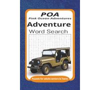 Adventure Word Search Puzzle Book: Word Searches with Easy to Read Print about Adventure, outdoors,Nature and More / 6x9 inches, 110 pages / 50+ ... Holiday and free times, Funny Big Word Search
