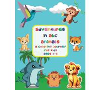 Adventures in ABC Animals: A Coloring Book Journey: A Coloring Book for Curious Kids (Ages 4-8)