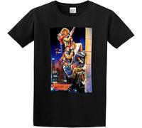 Adventures in Babysitting Comedy Movie Cotton Round Neck Tee Shirt for Men Black L