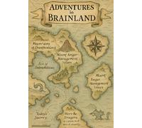 Adventures in Brainland: A 120-Page Lined Journal and Logbook for Exploring Your Imagination and Charting Your Inner World