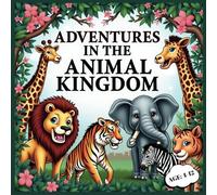 Adventures In The Animal Kingdom: Simple Coloring Book For Kids 4-12: A Coloring Adventure for Kids Who Love Animals!