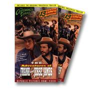 Adventures of Frank & Jesse James [VHS]