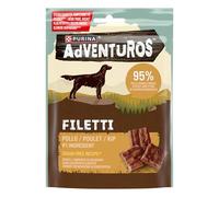 Adventuros High Meat 70g Filetti nº1 ingrediente Pollo, 8 Confezioni da 70g