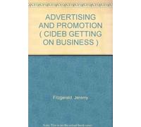 Advertising and promotion. Con CD