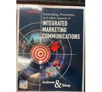 Advertising, Promotion, and Other Aspects of Integrated Marketing Communications
