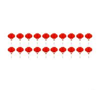 Advokingtap 20Pcs PER HONEYCOMB Lanterna Set 28X22cm Tradizionale Stile Cinese Ornamenti Vacanze Con Personaggi di Buon Buon Giardino Del Cortile Decorazione