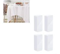 Advokingtap 4 paia di pesi magnetici per bandiera, resistenti e anti-vento, resistenti e anti-vento, per tende da doccia, per orli inferiori della bandiera da esterni, per fermare l'avvolgimento (un