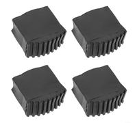 Advokingtap 4 piedini in gomma per scala, piedini di ricambio antiscivolo ispessiti per scale in alluminio e legno, tappo protettivo per pavimento