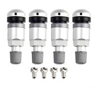 Advokingtap 4 Pz Tpms Sensore di Pressione Dei Pneumatici Metallo Valvola Stelo Kit di Riparazione Per BMW Serie Anteriore Sinistra Posteriore Destra Ruota Sistema di Monitoraggio della Pressione Aria