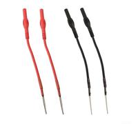 Advokingtap 4Pcs Multimetro Test Cavi Posteriore Kit Sonda Gomma Silicone Flessibile Cucchiaio Pins Automotive Testing Interface