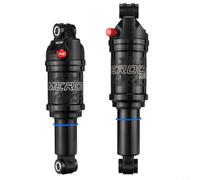 Advokingtap Ammortizzatore posteriore ad aria per mountain bike con pressione dell'aria e blocco di rimbalzo per ammortizzare le vibrazioni su superfici irregolari in lega di alluminio (125 mm x 20 mm