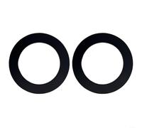 Advokingtap Anello di tenuta in silicone per macchina da caffè, 58 mm, ricambio per modelli MILESTO per modelli EM20, EM30, EM40, EM50 (2 pezzi)