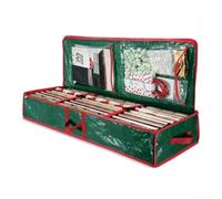 Advokingtap Borsa portaoggetti per alberi di Natale, design spazioso, può contenere fino a 2,1 m in polietilene resistente agli strappi (verde)