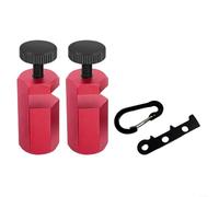 Advokingtap Calibri per scale alti per incorniciare quadrati con supporto e moschettone, design esagonale piano, per scale e layout Rafter