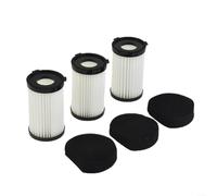 Advokingtap Confezione da 3 spugne filtranti per aspirapolvere ad alta efficienza per Galaxy Gl6255 per Clatronic Bs1306 per detergenti con filo H2, protezione del motore di filtrazione della polvere