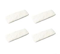 Advokingtap Confezione da 4 spugne di sicurezza per camino, biofibre CMS resistenti alle alte temperature, per bruciatori a bioetanolo, inserto per prevenzione perdite, colore bianco, 20 x 15 x 25 cm
