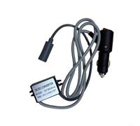 Advokingtap Convertitore di potenza per Starlink, 12 V/24 V a 30 V, 35 A, modulo step-up CC con interruttore on/off per auto, barca, camper, grigio, 50 cm (50 cm)
