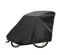 Advokingtap Copertura per rimorchio per bicicletta Qeridoo per Burley per Thule, 420D Oxford impermeabile, antivento, protezione per cani e animali domestici, colore nero, 420D: 140 x 84 x 99 cm