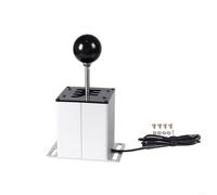 Advokingtap Emulatore USB per Logitech G29, G27, G920, Thrustmaster T300RS GT, pomello del cambio in metallo per simulatori di corse, 6+R 7+R (6 velocità)