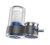 Advokingtap Filtro dell'acqua del rubinetto del lavandino della cucina con multistrato per rimuovere la ruggine e l'odore dei sedimenti