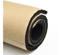 Advokingtap Foglio in schiuma di cotone isolante acustico e termico per cofano dell'auto, 50 cm x 30 cm, ignifugo, per riduzione del rumore interno del veicolo e protezione termica (1 pezzo)