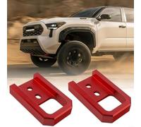 Advokingtap Ganci di traino in metallo rosso compatibili con Tacoma 2024-2026 per 4Runner 2025-2026 per un rimorchio sicuro