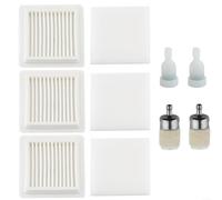 Advokingtap Kit filtro aria di ricambio per Echo PAS-2620 SRM-3020 Trimmer A226002030 sistema di filtrazione a doppio strato