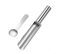 Advokingtap Macchina per polpette con raschietto, in acciaio inox 304, strumento per la creazione di palline di manzo e pollo (1 pezzo)
