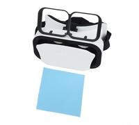 Advokingtap occhiali di realtà virtuale Vr Auricolare Per Ios E per ANDROID, Regolabile Pd e messa a fuoco Realtà Virtuale Occhiali 3D per giochi e film mobili, Istruzione immersiva intrattenimento,