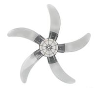 Advokingtap Parti di ricambio di plastica a 18 pollici del fan della pala cinque con la copertura del dado stabilita per il fan diritto