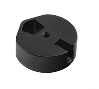 Advokingtap Per Starlink Mi-ni Adattatore treppiede in lega di alluminio Piastra di montaggio a doppia filettatura 1/4 3/8 Interfaccia Installazione rapida stabile per antenna satellitare Supporto