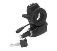 Advokingtap Serratura elettrica a 7 pin, acceleratore con interruttore di avvio con 2 chiavi, per Master per Kukirin per scooter elettrico G2