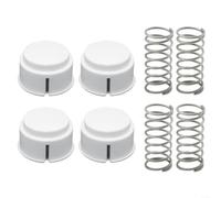 Advokingtap Set di pulsanti e molle di ricambio per refrigeratore Igloo, compatibile con 43400, 43582, 13054 e serie Armor (4 pezzi)