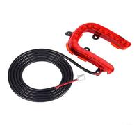 Advokingtap Set parafango posteriore per scooter per parafango con kit di luci a LED, accessorio di ricambio per scooter elettrico KUKIRIN A1 (B)
