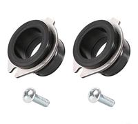 Advokingtap Smaltimento dei rifiuti per Flex Coupler 75499, parte di ricambio compatibile con Insinkerator antivibrazione tubo di scappamento con viti (2 pezzi)