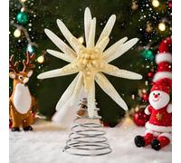 Advokingtap Stella marina albero di Natale stella ornamento resina centrotavola decorazione per le vacanze, 26 x 21 cm