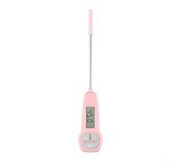 Advokingtap Termometro digitale per carne, termometro per alimenti per carne, lettura termometro da cucina con coperchio per sonda, schermo LCD, per alimenti, carne, caramelle e temperatura dell'acqua