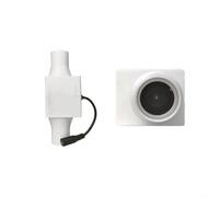 Advokingtap Ventilatore in linea a basso rumore da 12 V per ventilazione del bagno, raffreddamento, riscaldamento, circolazione dell'aria, adatto per il funzionamento continuo in spazi chiusi (25 mm)